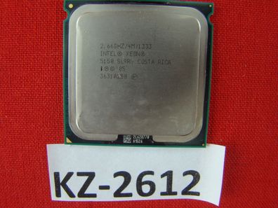Intel Xeon 5150 SL9RU 2.66GHz 2667MHz 1333MHz 4MB Sockel 771 Dual Core #KZ-2612