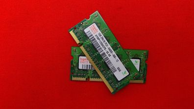 2 GB Kit 2x 1GB HYNIX RAM SO-DIMM PC2-6400S-666-12 HYMP112S64CP6-S6