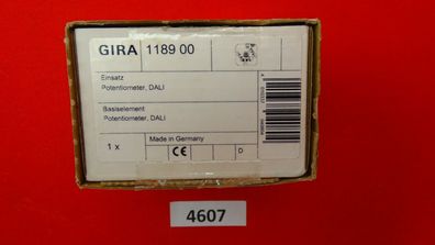 GIRA - 118900/ I00 - Elektronischer Potentiometer --Dali