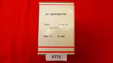 AC Ampermeter TIP 96x96 - AC 500/5A