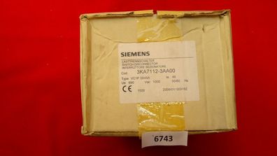 Siemens 3KA7112-3AA00 Lasttrennschalter