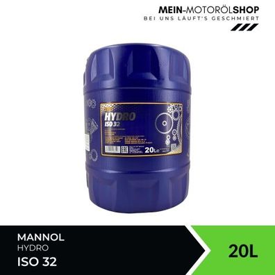 Mannol Hydro ISO 32 20 Liter