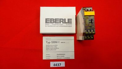 Eberle Typ SMB-1 Multifunktion Relais 110- 240 V 2 Wechsler 5-6000s 054551649200