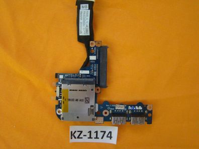 Acer Aspire One KAV60 Original USB-Platine Kartenleser + Kabel #KZ-1174