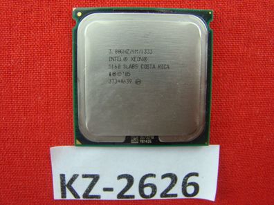 Intel Xeon 5160 SLABS 3GHz/4MB/1333MHz Sockel/ Socket 771 Dual Core CPU #KZ-2626
