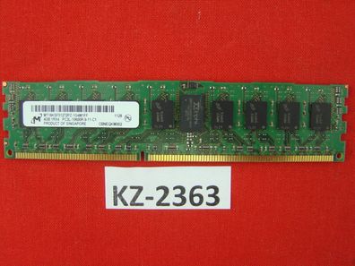 Samsung DDR3-RAM 4GB PC3L 10600R ECC MT18KSF51272PZ-1G4M #KZ-2363