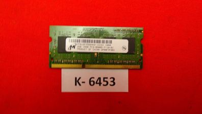 Micron MT8JSF25664HZ-1G1D1 2GB 1RX8 PC3-8500S