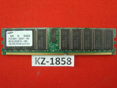 Samsung M312L2828ET0-CB0 1GB DDR1 ECC Reg. PC2100 267 Mhz #KZ-1858