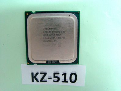 Intel Core 2 Duo 6300 SL9SA Malay 1,86GHZ/2M/1066/06 #KZ-510