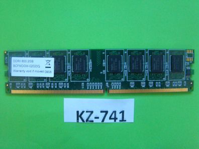 Ram DDR2 6400 800Mhz 2GB Bcfmdgm-02020q #Kz-741