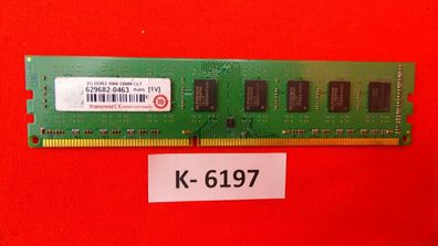 Transcend 2GB DDR3 1066 DIMM CL7 Desktop Speicher Transcend 629682