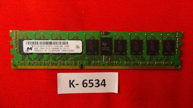 Micron 4Gb PC3-10600R ECC MT18JSF51272PZ-1G4D1BB DDR3-1333MHz