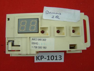 Elektronik Modul Bosch Siemens Neff Spülmaschine 1738 300 180 BSHG #KP-1013