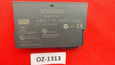 Siemens Simatic ET200S 6ES7 131-4BD01-0AB0 Neu