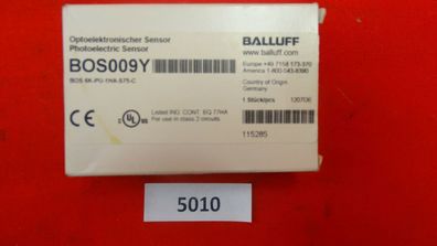 Balluff Optoelektronischer Sensor BOS009Y NEU OVP