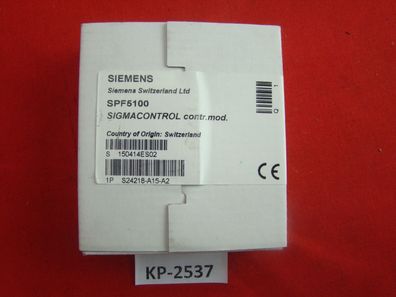 Siemens Sigmacontrol SPF5100 S24218-A15-A2 Contr. Mod.