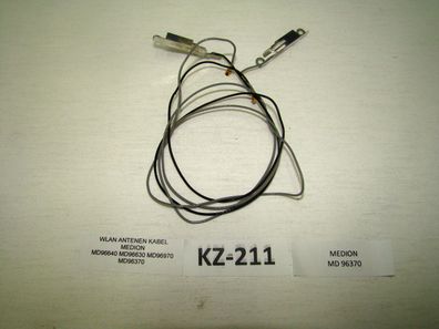 Medion MD96370 Win2170 Wlan Antennen Kabel #KZ-211