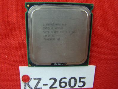 Intel XEON 5120 LGA771 DC 1,86GHz/4MB/1066 - SL9RY #KZ-2605