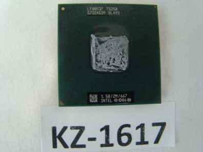 CPU Intel 1.50/2M/667 LF80537 SLA9S Asus X50VL Notebook 10066554-14123 #KZ-1617