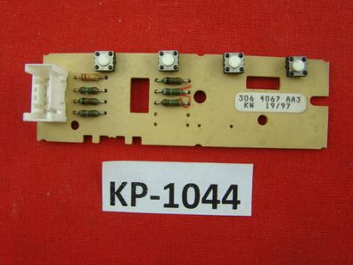 Siemens Siwamat 8060 Elektronik 306 4067 AA3 Command Unit #Kp-1044