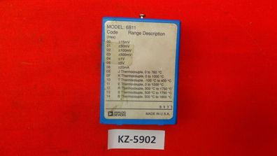 Analog Devices 6B11- STRAIN GAUGE INPUT Conditioning MODULE