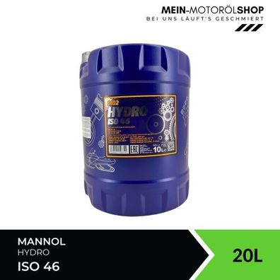 Mannol Hydro ISO 46 20 Liter