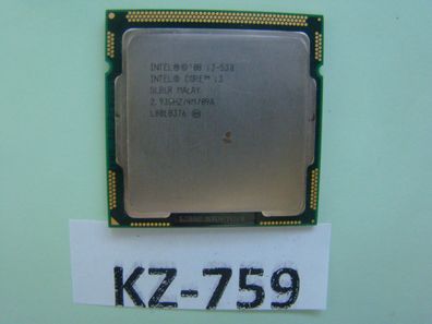 Intel Core i3-530 (2x 2.93GHz) SLBLR Sockel 1156 #KZ-759