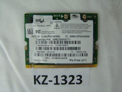 Toshiba Portege M300 PPM30E-00G018GR Wlan Board Platine #KZ-1323