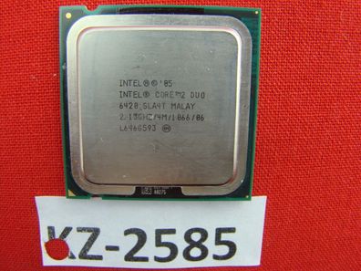 Intel Prozessor/ CPU - Core 2 Duo 6420 SLA4T - 2.13 GHz /4M/1066/06 #KZ-2585