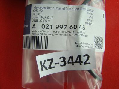 Original OE Mercedes-benz A0219976045 O-Ring #KZ-3442