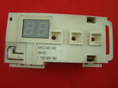 Elektronik Modul Bosch Siemens Neff Spülmaschine 1738 300 180 BSHG #KP-1226