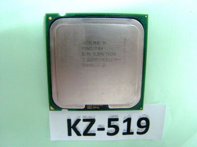 Intel pentium 4 519k SL8PN 3.06GHZ/1M/533 #KZ-519