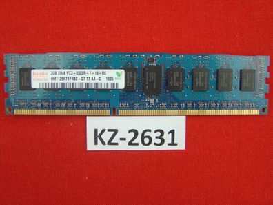Hynix 1 x2GB DDR3-1066 RAM PC3-8500R ECC HMT125R7BFR8C - G7 T7 AA-C #KZ-2631