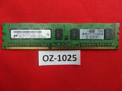 Micron DDR3-RAM 2GB PC3-10600E ECC 2R MT18JSF25672AZ-1G4F1