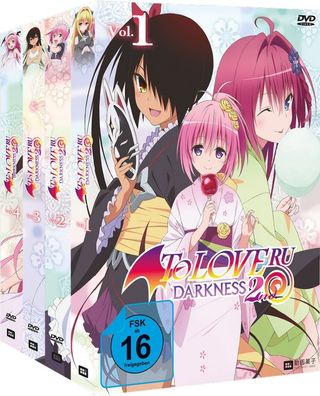 To Love Ru - Darkness 2nd - Staffel 4 - Gesamtausgabe Bundle Vol.1-4 - DVD - NEU