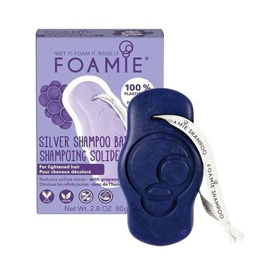 Foamie Zeep Shampoo Bar Silver Linings