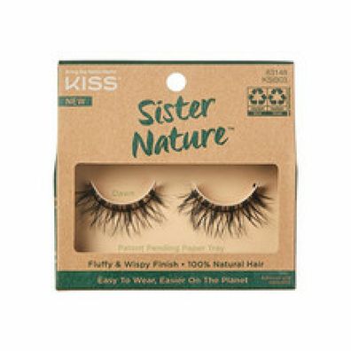 Adhesive eyelashes ECO natural Sister Nature Lash 1 pair - Variant: Sage