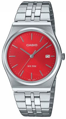 Casio Collection Herrenuhr Edelstahlband MTP-B145D-4A2VEF