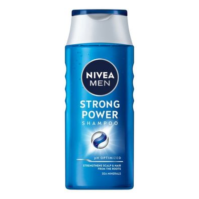 Nivea Men Shampoo für schwaches und lebloses Haar Strong Power 250ml