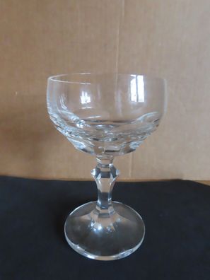 Glas Sektkelch Sektglas schwer Halbkreis mit Spitze Villeroy & Boch