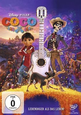 Coco - Lebendiger als das Leben (DVD) Min: / DD5.1/ WS PIXAR - Disney BGA0157904 - (D