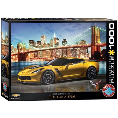 EuroGraphics 6000-0735 Corvette Z06 Out for a Spin 1000-Teile Puzzle