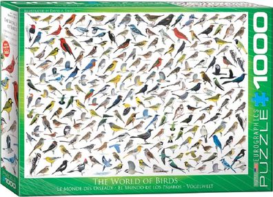 EuroGraphics 6000-0821 Vogelwelt 1000 Teile Puzzle