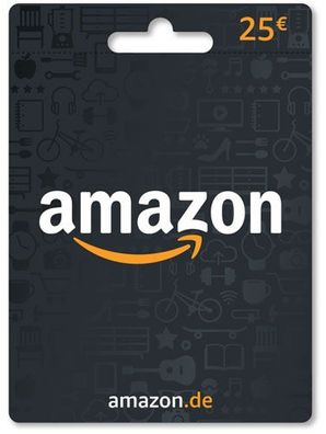 Amazon Card 25 Euro Verkauf erfolgt im Namen u. auf Rechnungdes Gutscheinausstel...