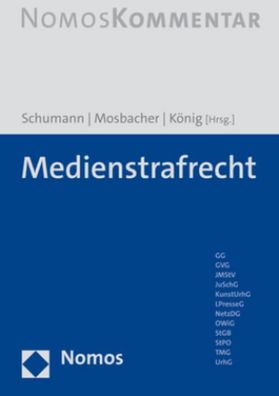 Medienstrafrecht, Heribert Schumann