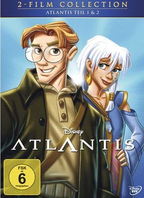 Atlantis 1&2 (DVD) DP Disney Classics Doppelpack, Slipcase, 2Disc - Disney BGG0036