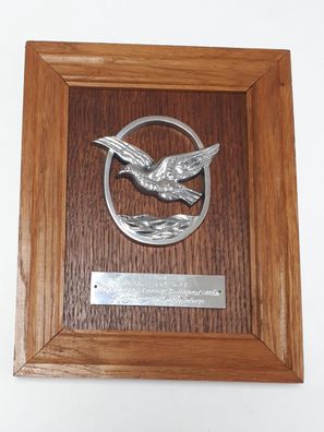 Auszeichnung 1958 Bester Vogel bis Endtur Budapest 700 km