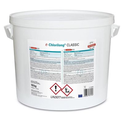 Bayrol Poolwasserdesinfektion e-Chlorilong Classic 5 Kg in 200 g Tabletten 92 % ...
