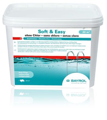 Bayrol Pooldesinfektion Soft & Easy 4,48 kg ohne Chlor für 20 m³