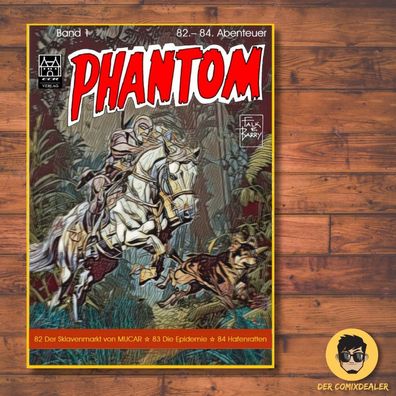 Phantom 82.-84. Abenteuer Hardcover (ECR Verlag) Comic Abenteuer
